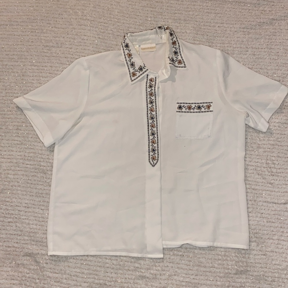 Christie and Jill Vintage button down